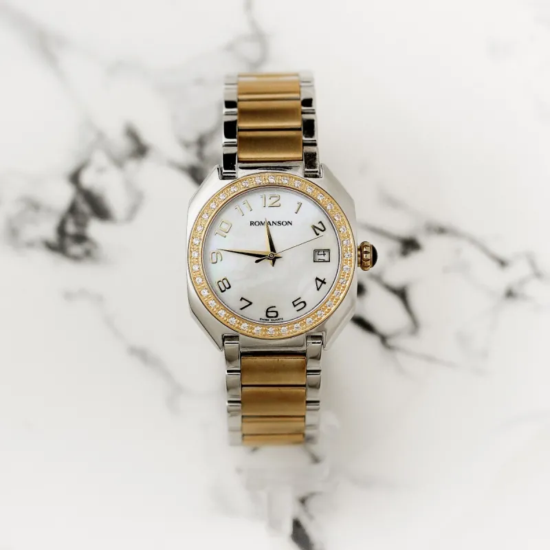 Đồng hồ Nữ Romanson RM1208QLCWH