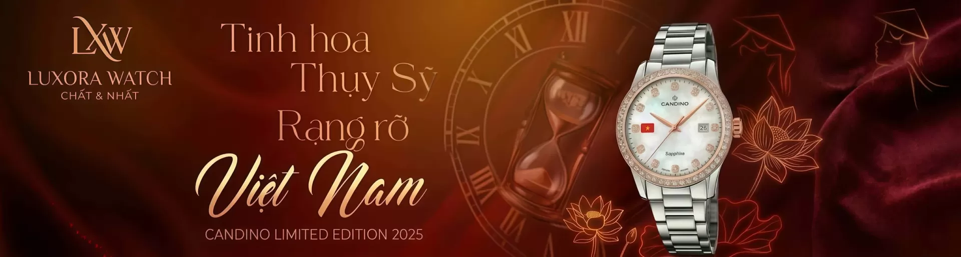 Candino Limited Edition 2025 – món quà thời gian tôn vinh nét đẹp dịu dàng và bản lĩnh của người phụ nữ Việt