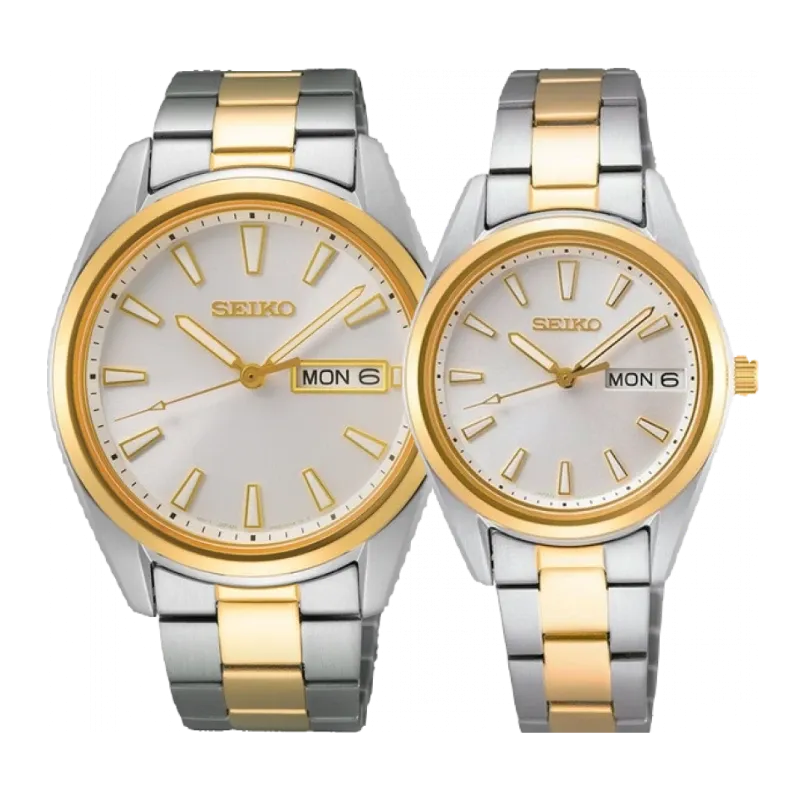 Đồng hồ đôi Seiko SUR446P1 + SUR454P1